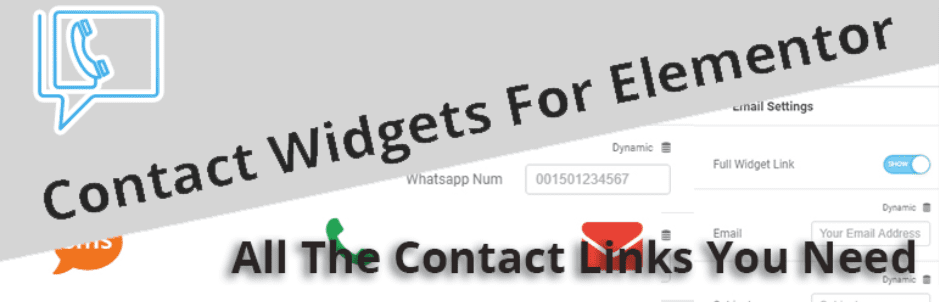 Contact Widgets For Elementor