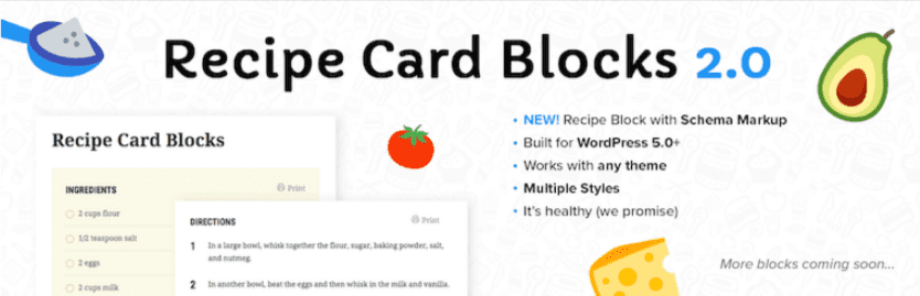 Recipe Card Blocks by WPZOOM