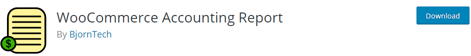 WooCommerce Accounting Report
