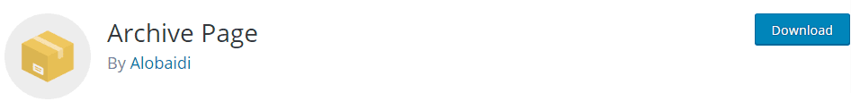 Archive Page