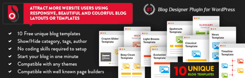Blog Designer-WordPress Blog Plugin
