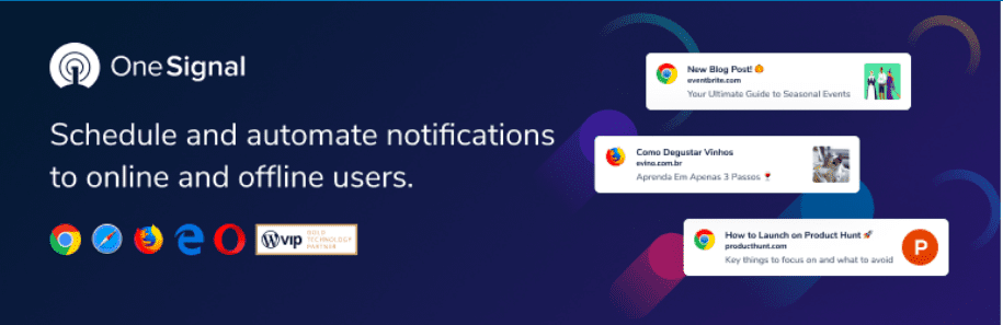 OneSignal – Web Push Notifications