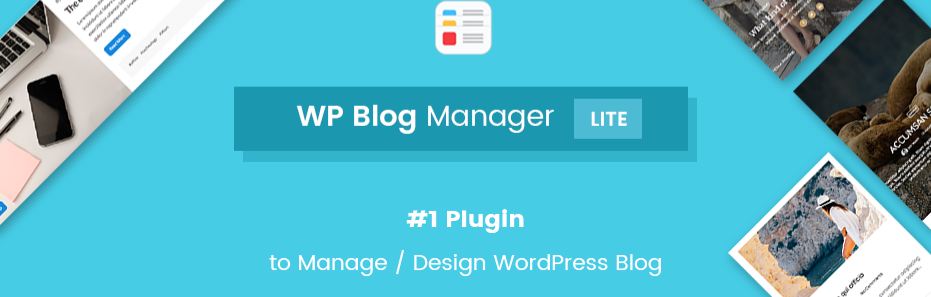 WP Blog Manager Lite-WordPress Blog Plugin