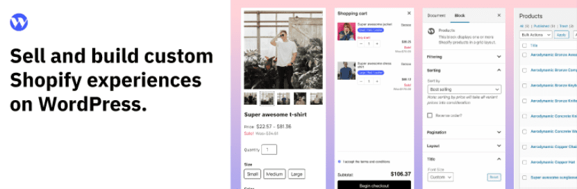 WP Shopify-WordPress E-Commerce Plugin