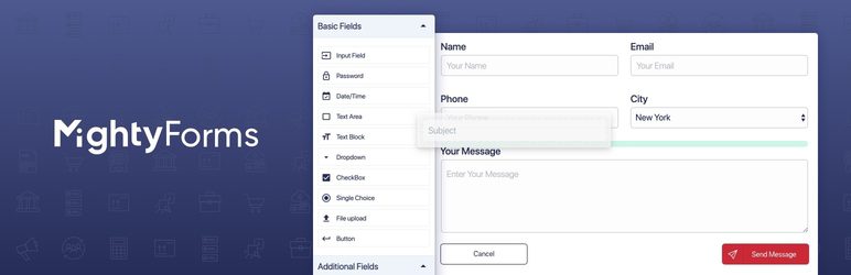 MightyForms-WordPress Event Registration Plugin