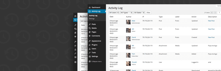 Activity Log-WordPress Logs Plugin