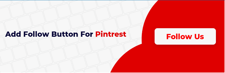 Add Follow Button For Pintrest
