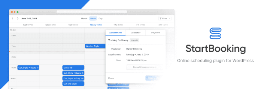 Booking Calendar – Appointment booking for WordPress-WordPress Calendar Plugins