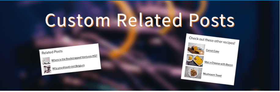 Custom Related Posts-WordPress Related Post Plugin