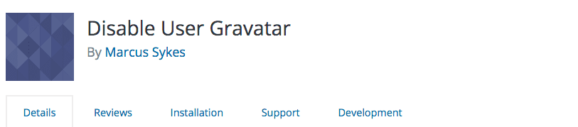 Disable User Gravatar - WordPress Avatar Plugin