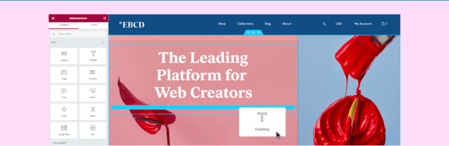 Elementor Page Builder-WordPress Landing Page Plugins