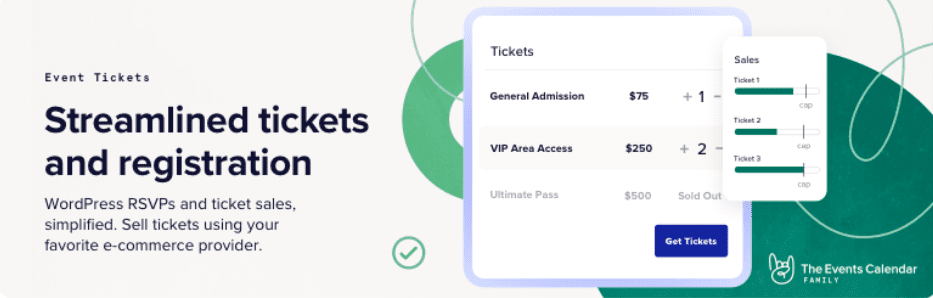 Event Tickets-WordPress RSVP Plugins