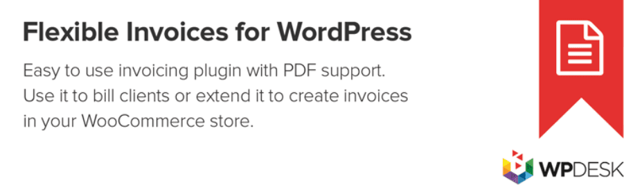 Flexible PDF Invoices for WordPress - WordPress Invoice Plugin