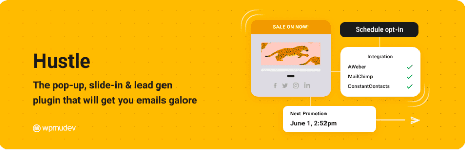 Hustle-WordPress Lead Generation Plugin