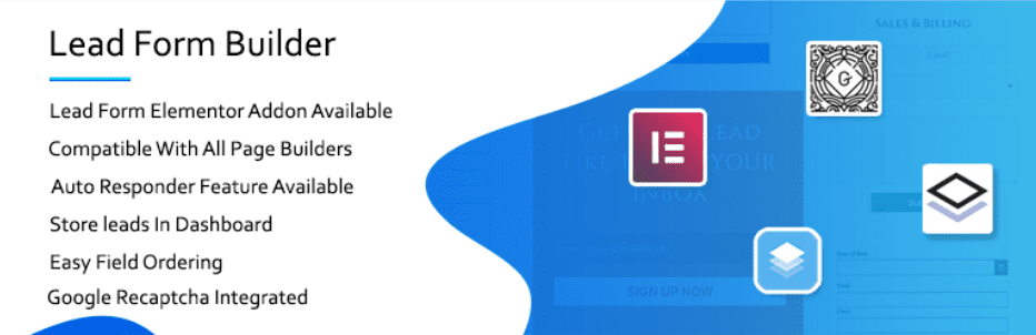 Lead Form Elementor Builder-WordPress Form Builder Plugins