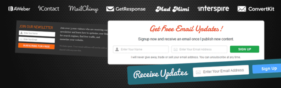 Optin Forms-WordPress Mailing List Plugins