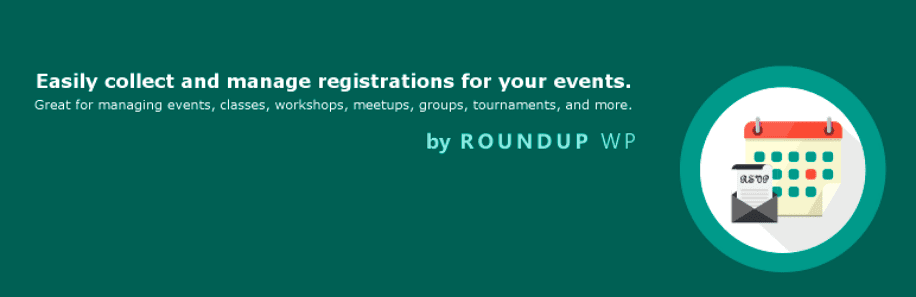 Registrations for The Events Calendar