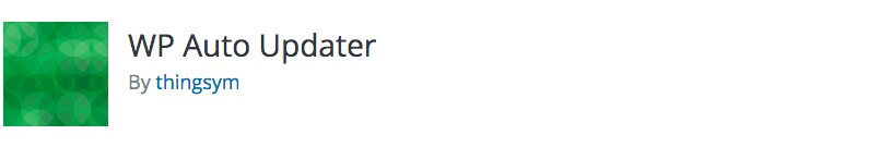 WP Auto Updater-WordPress Auto-update Plugins