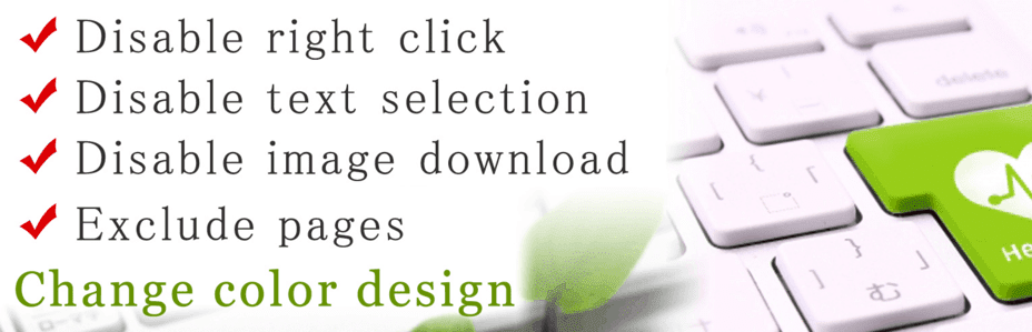 WP-Content-Copy-Protection-with-Color-Design-WordPress Content Protection Plugin