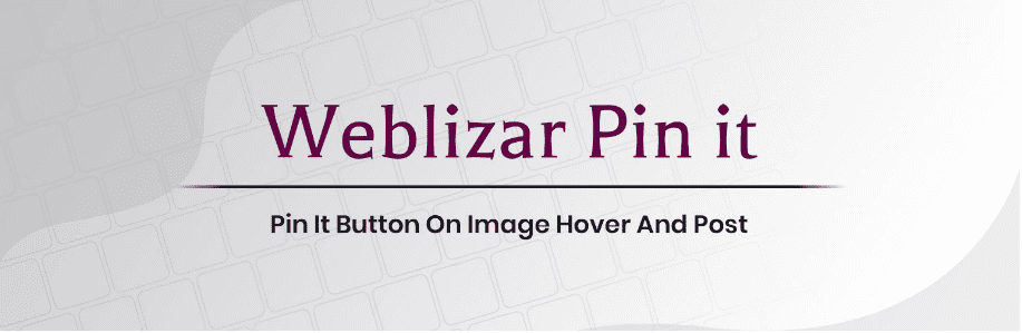 Weblizar Pin It Button On Image Hover And Post-WordPress Pinterest Plugin