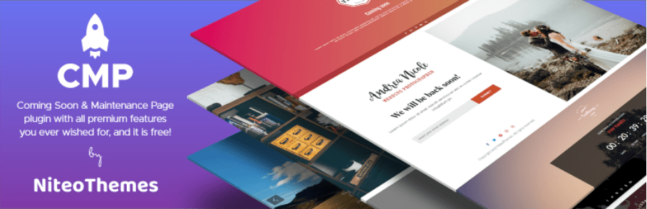 CMP – Coming Soon & Maintenance - WordPress Coming Soon Plugins
