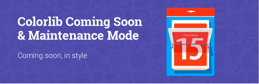 Coming Soon & Maintenance Mode by Colorlib-WordPress Coming Soon Plugins